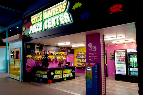 space invaders prize center