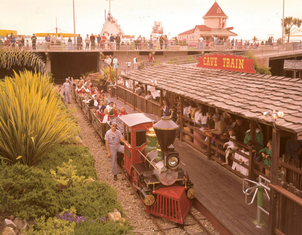 The Cave Train station, 1965.