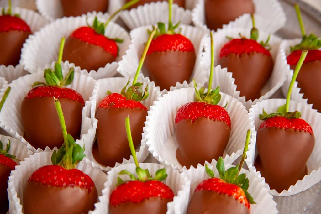 chocolate covered strawberries