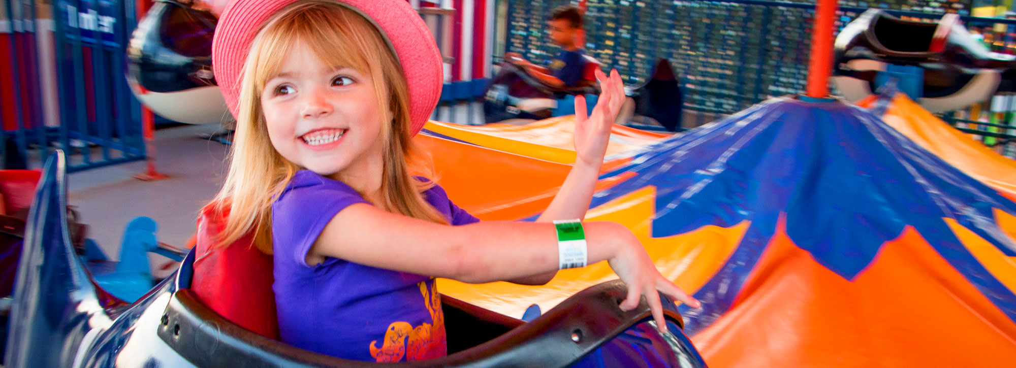girl at Boardwalk