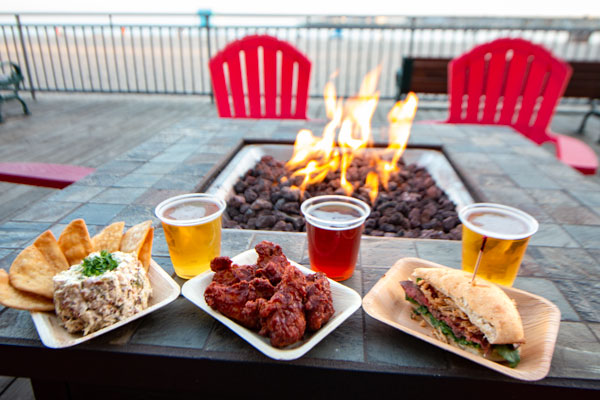 Food by the Firepit