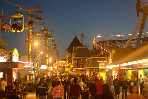 Boardwalk at nigth